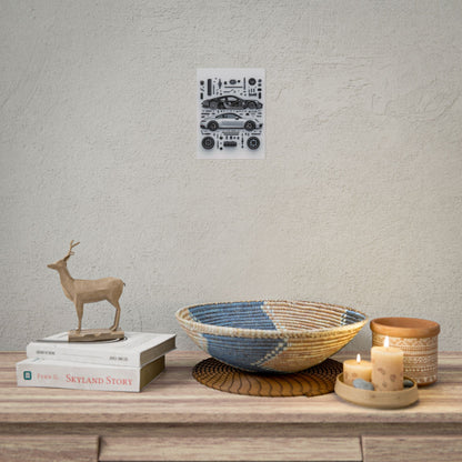 Porsche 911 992 Rolled Poster