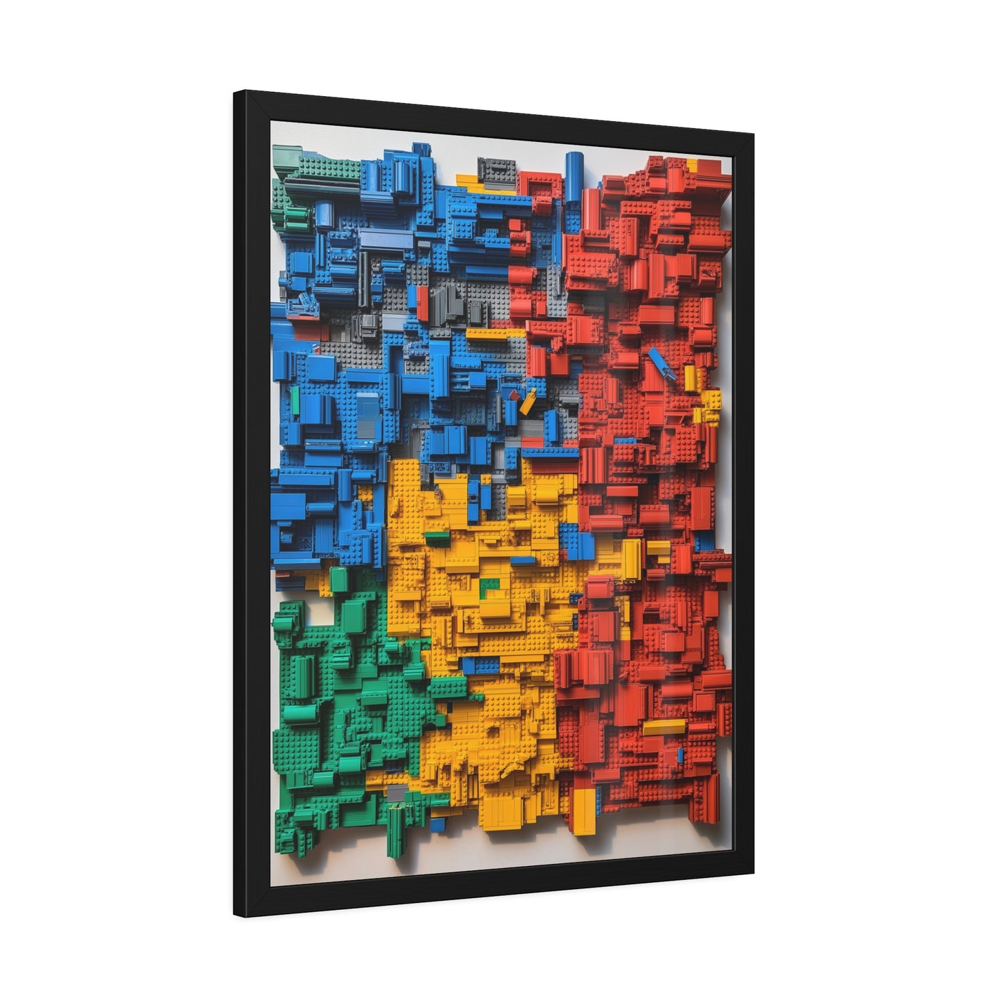 LEGO Blocks Framed Poster US