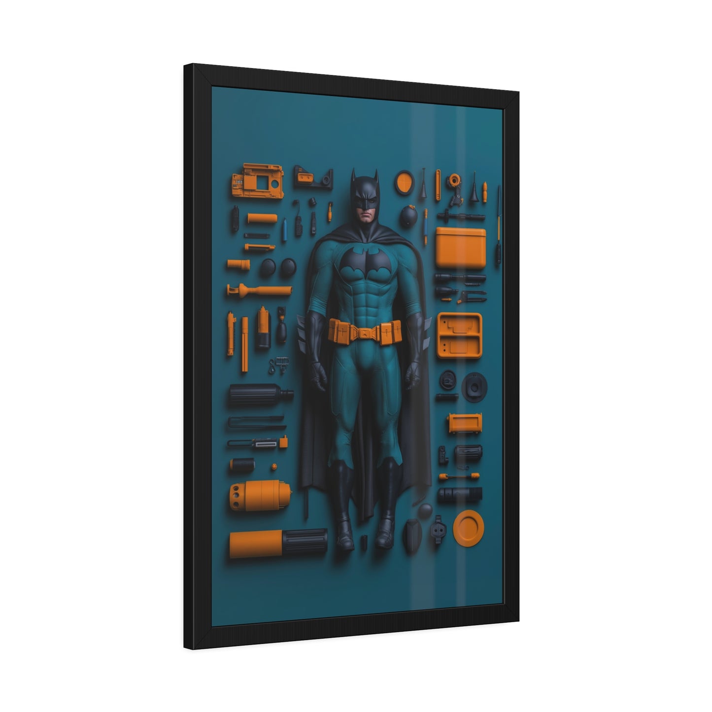 Bat man Framed Poster US