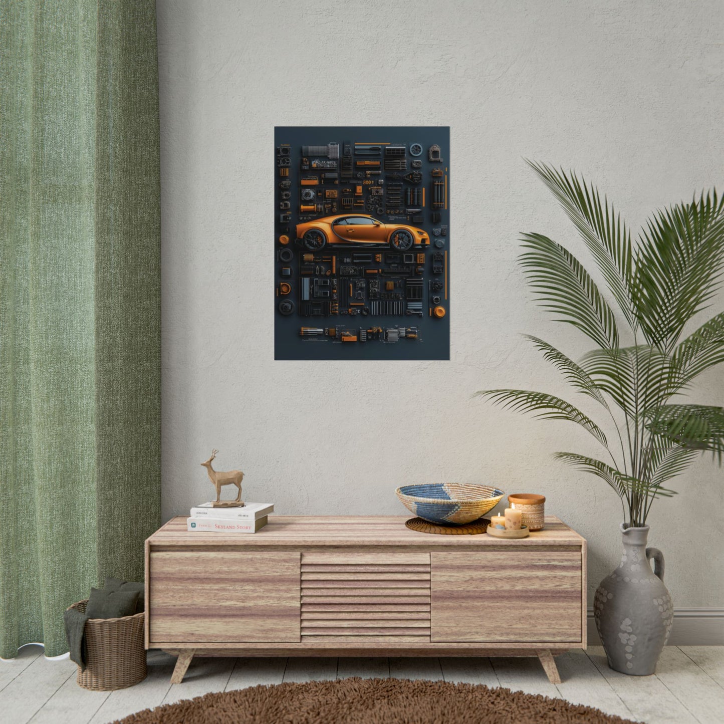 Bugatti Chiron Rolled Poster