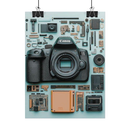 Canon Camera Rolled Poster