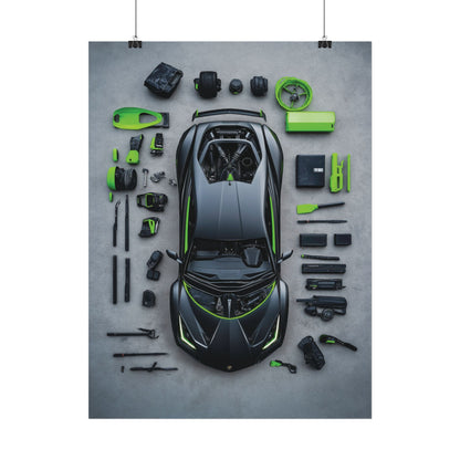 Lamborghini Rolled Poster