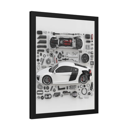 Audi r8 Framed Poster US