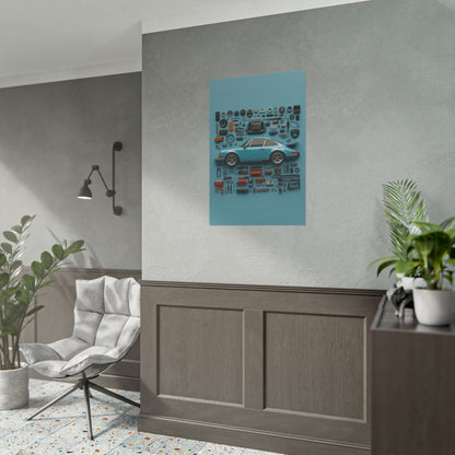 Porsche 911 G Classic Rolled Poster