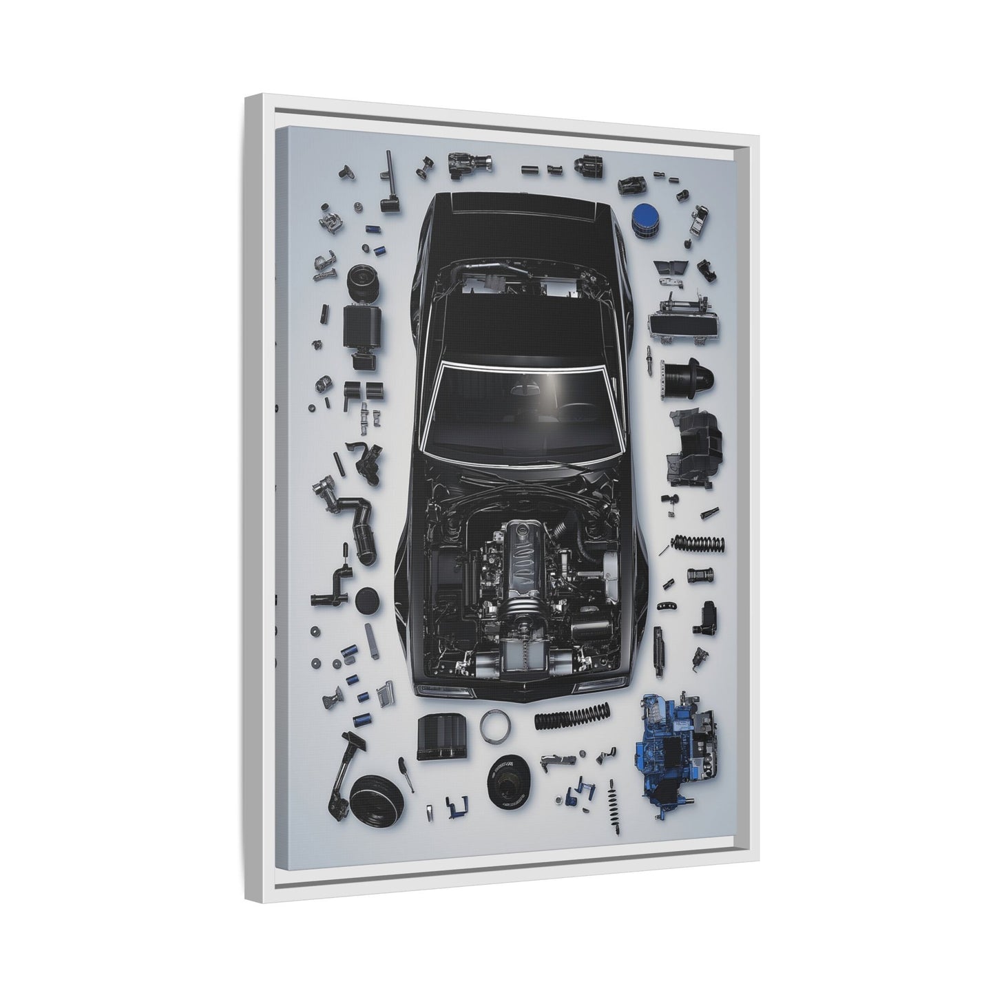 Chevrolet Chevelle SS Framed Canvas