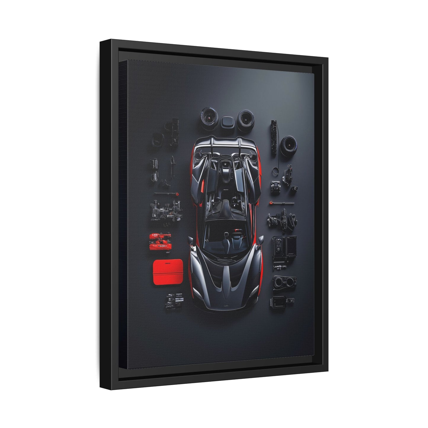 Senna Framed Canvas