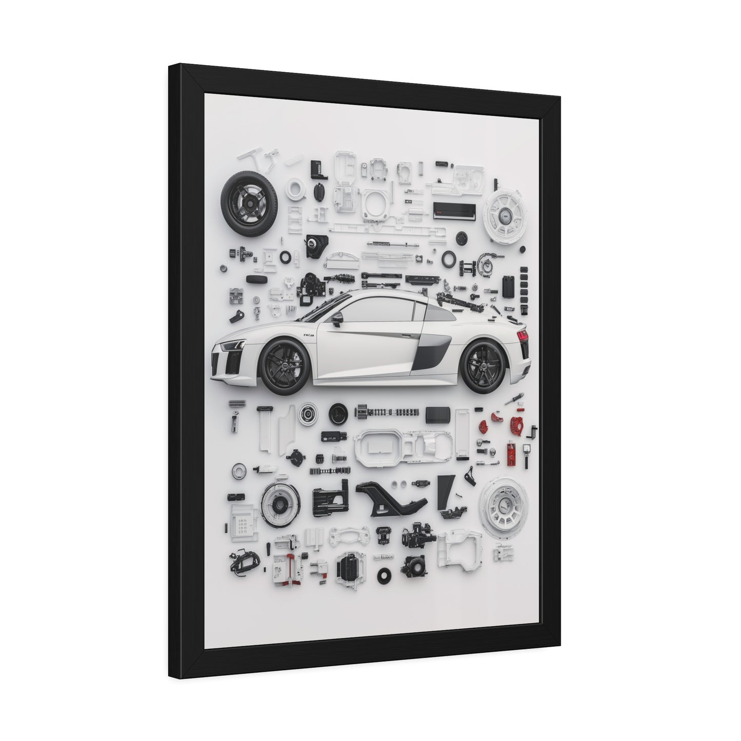 Audi R8 Framed Poster US