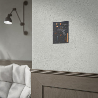 Black Gun_Art Rolled Poster