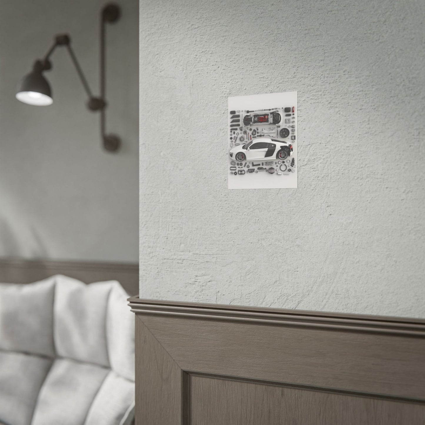 Audi R8 Rolled Poster