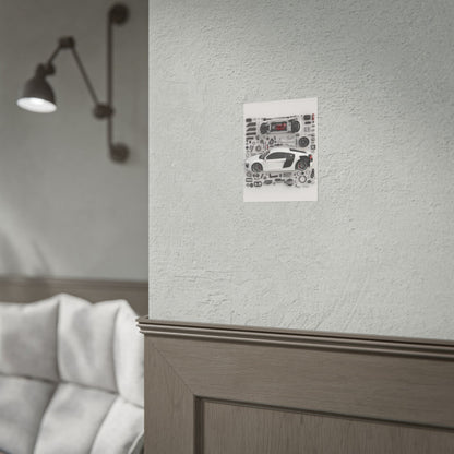 Audi R8 Rolled Poster