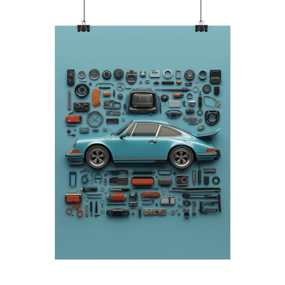 Porsche 911 G Classic Rolled Poster