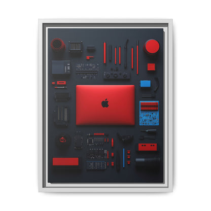 Mac Framed Canvas