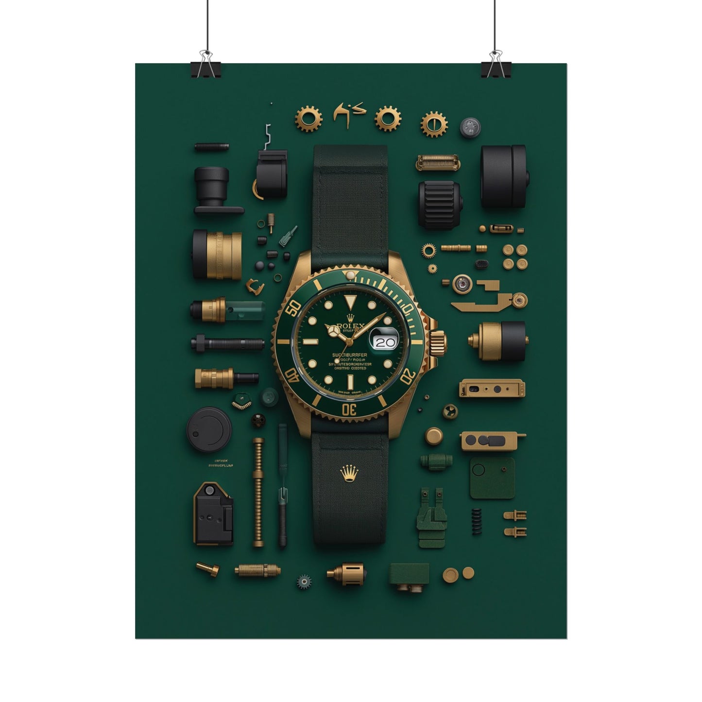 Rolex Rolled Poster