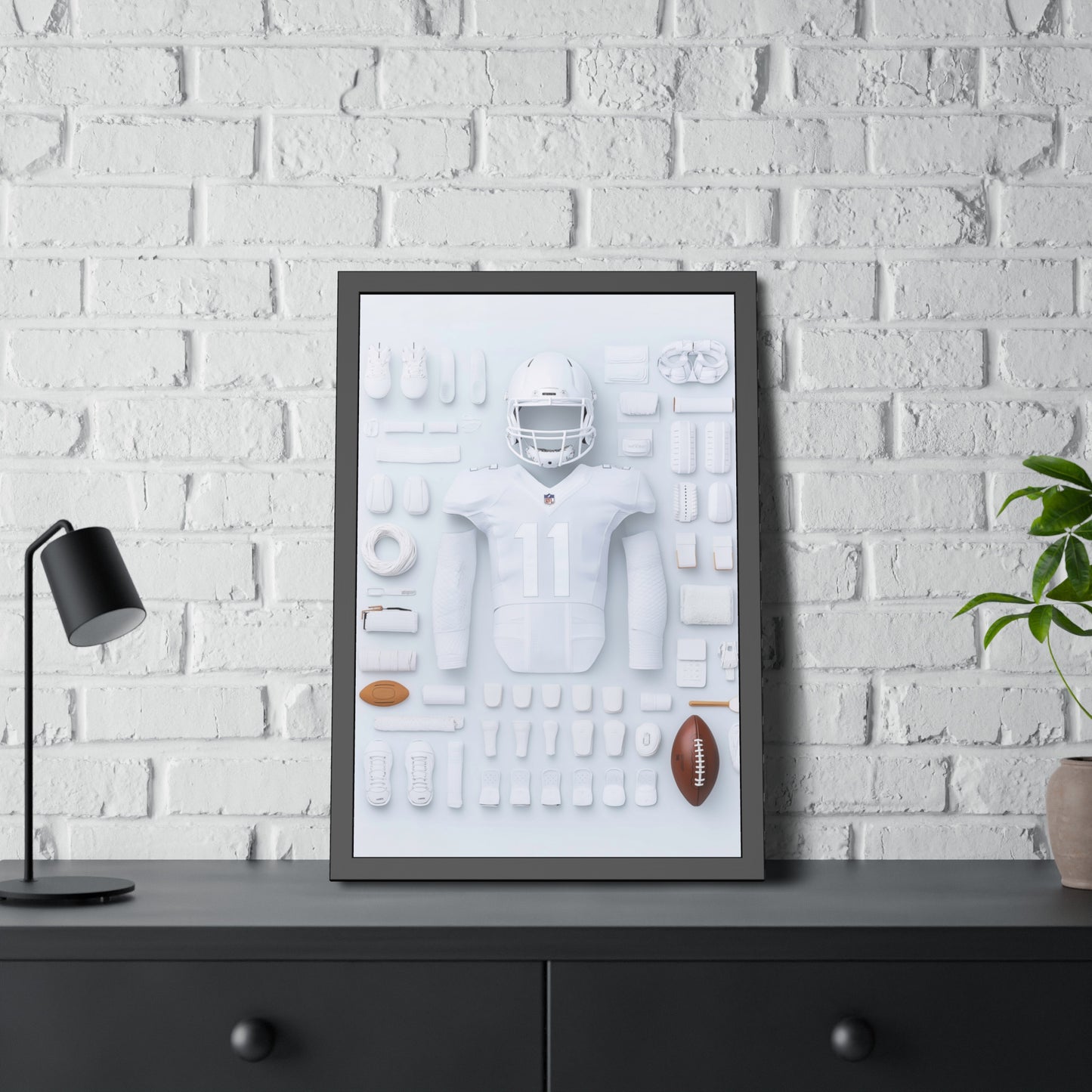 American Football Framed Poster US