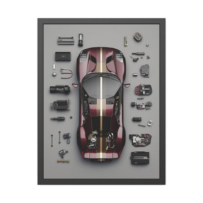 Ford GT Framed Poster US