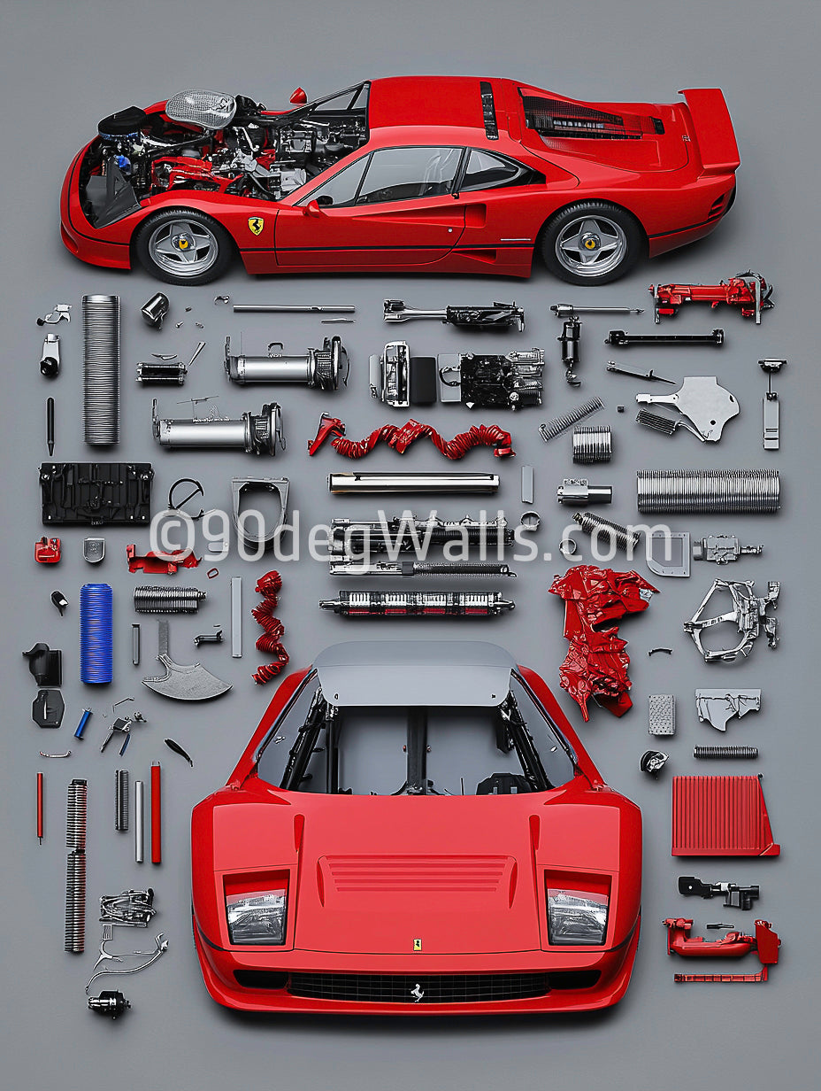 Prototype Classic Ferrari Digital